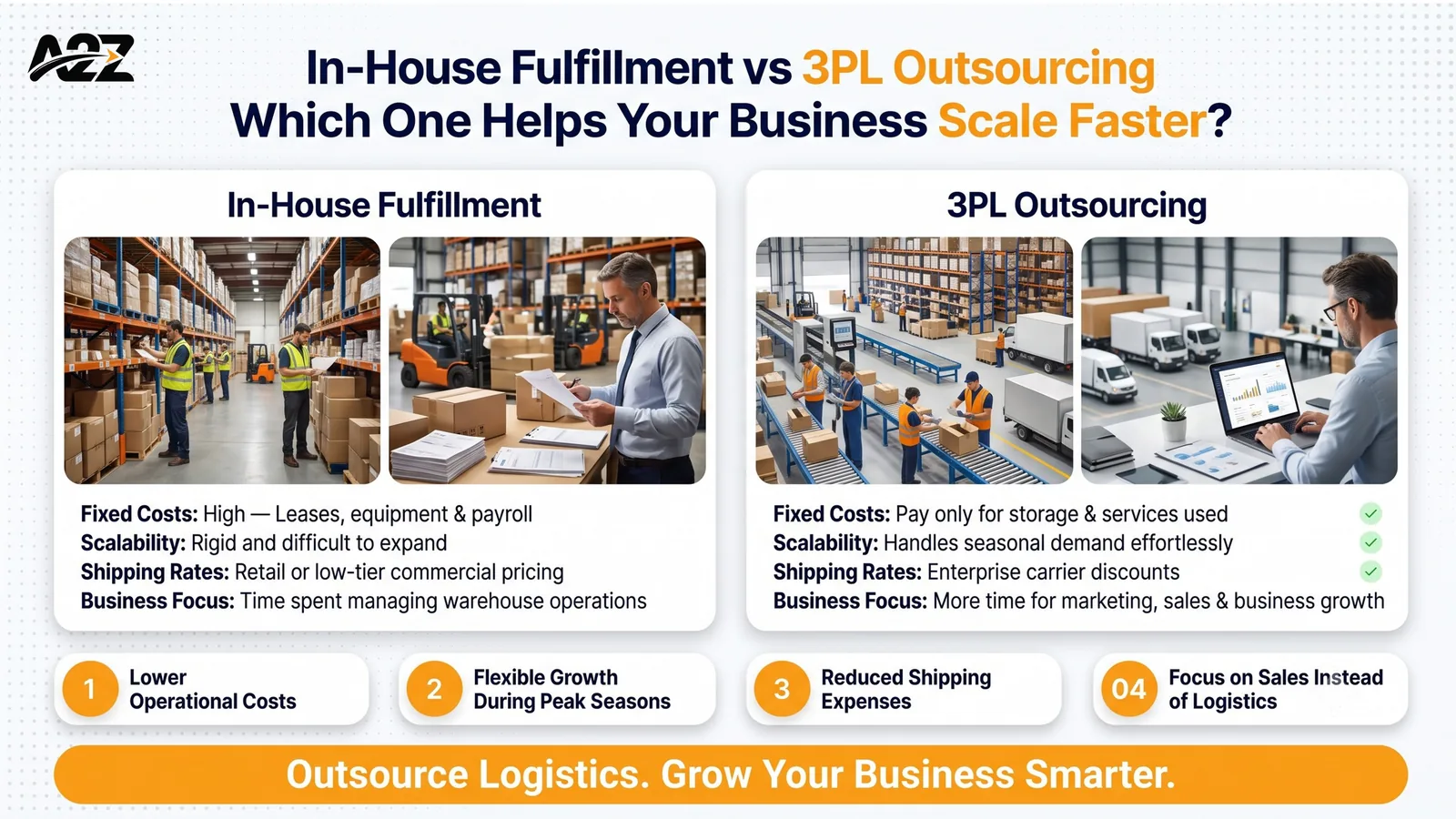 3PL vs in-house fulfillment comparison for e-commerce