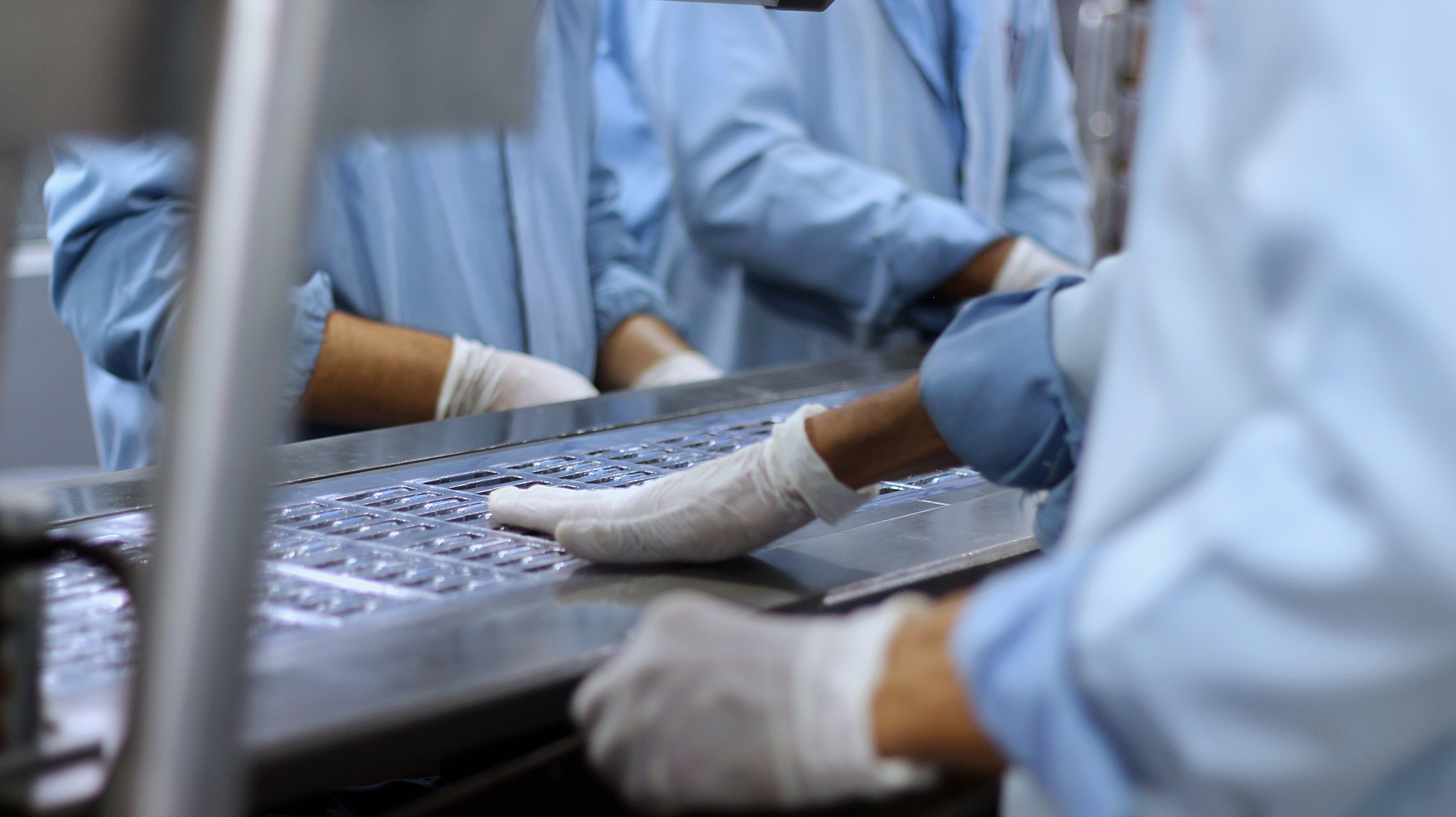 factory floor quality control inspection